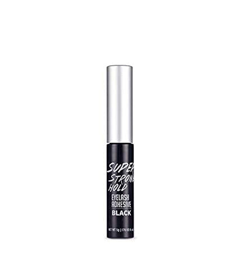 Super Strong Hold Eyelash Adhesive Black Latex-Free Waterproof 48H