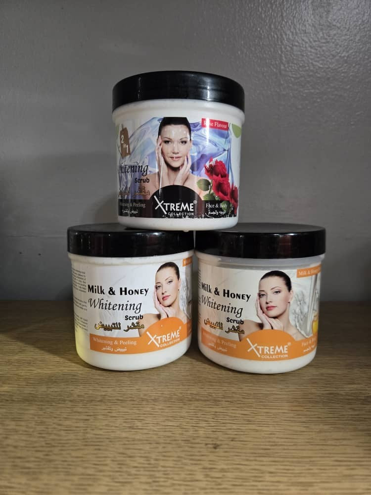 3 Pack Xtreme Whitening Body Scrub 500ml - Secret