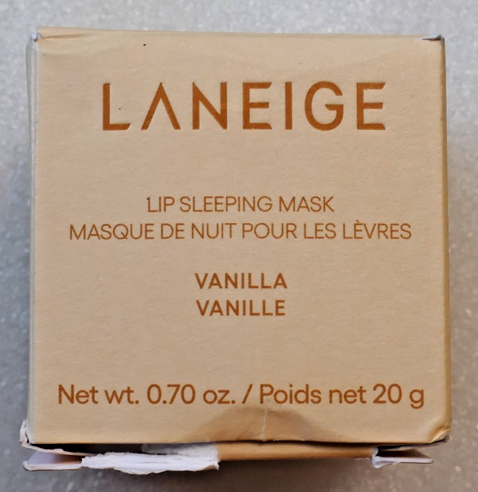 Nourishing Lip Sleeping Mask with Vanilla - 0.7 oz Hydrating Treatment
