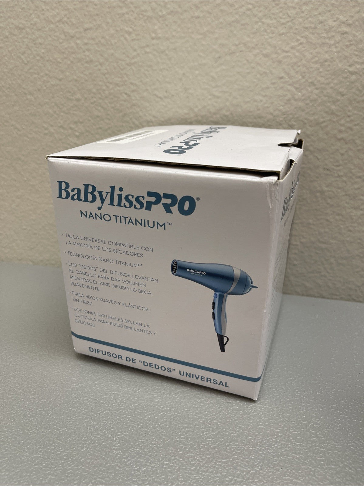 BaBylissPRO Nano Titanium Universal Finger Diffuser New