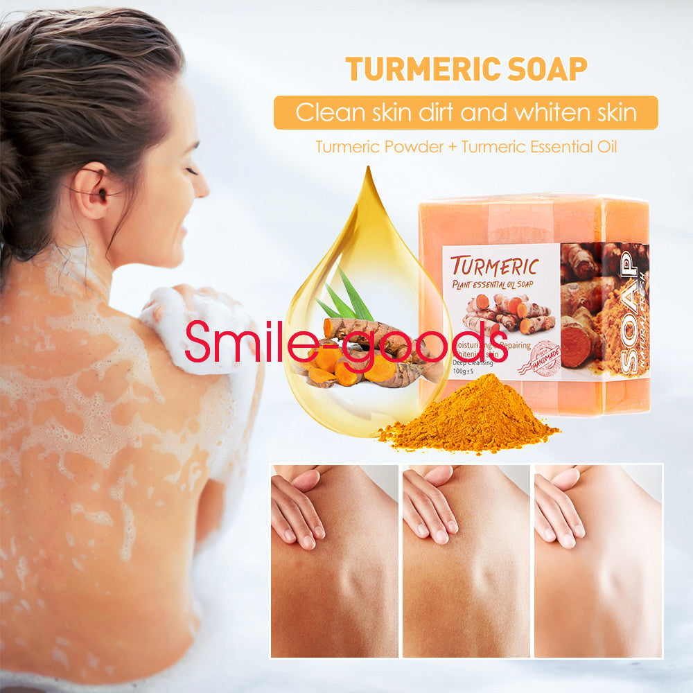 Turmeric Soap for Whitening & Acne Treatment - Natural Brightening 100g