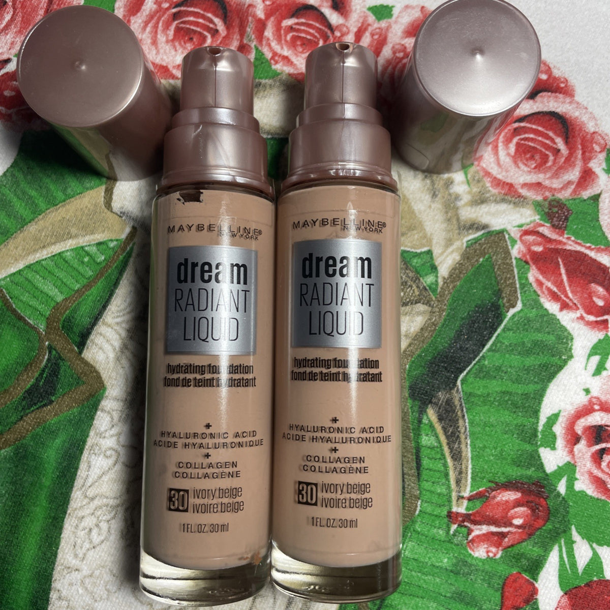 Maybelline Dream Radiant Hydrating Foundation Ivory Beige - New, Broken Seal