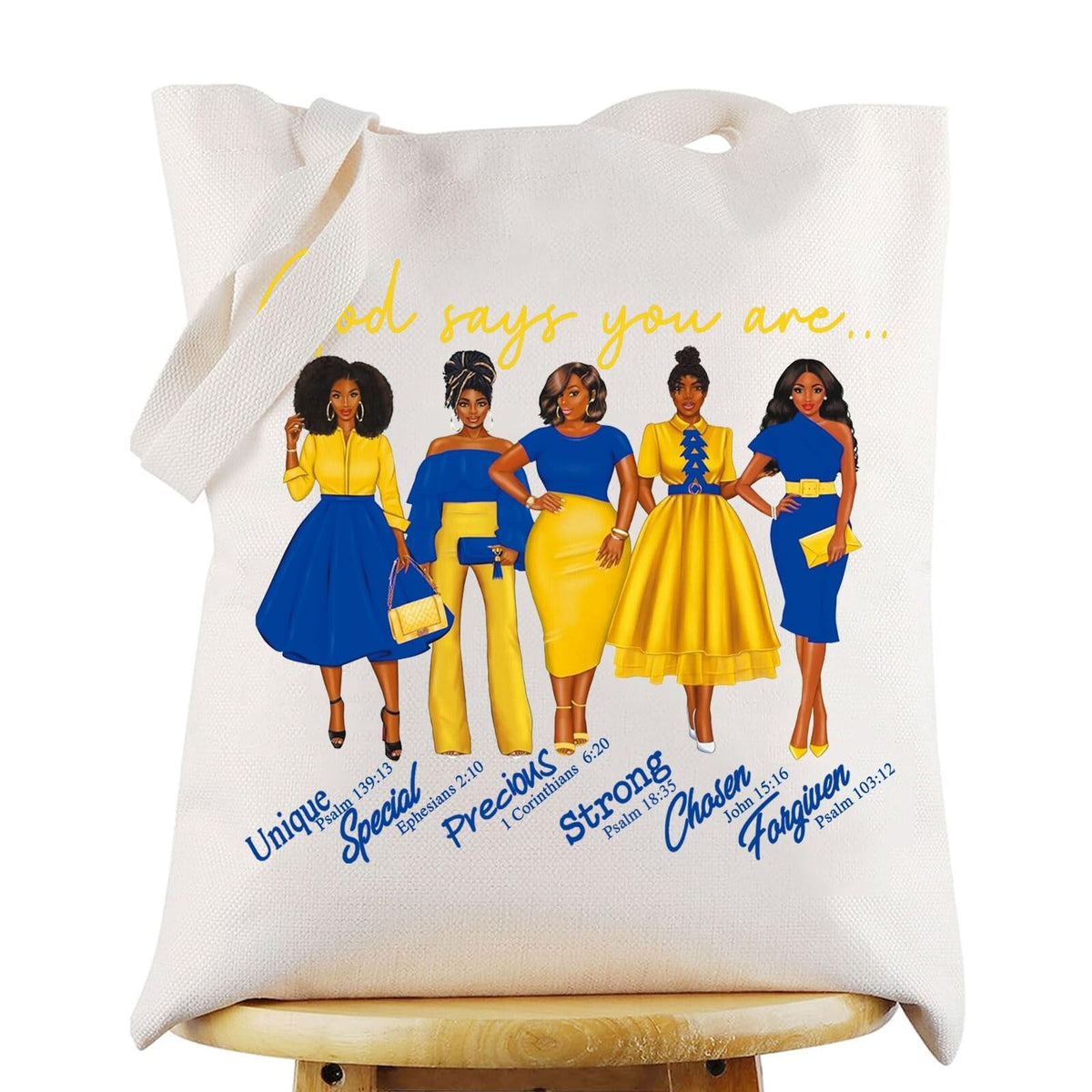 Waterproof Makeup Bag with 3D Printing - Greek Sorority Gift, Compact & Spacious
