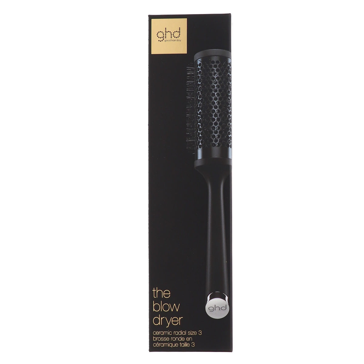 GHD Ceramic Vented Round Hair Brush 1.7" for Styling & Volume