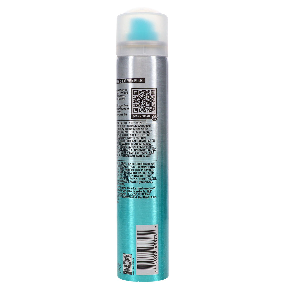 Hard Hold Hair Spray 3 oz for Stubborn Hair, Strong Style Fixative