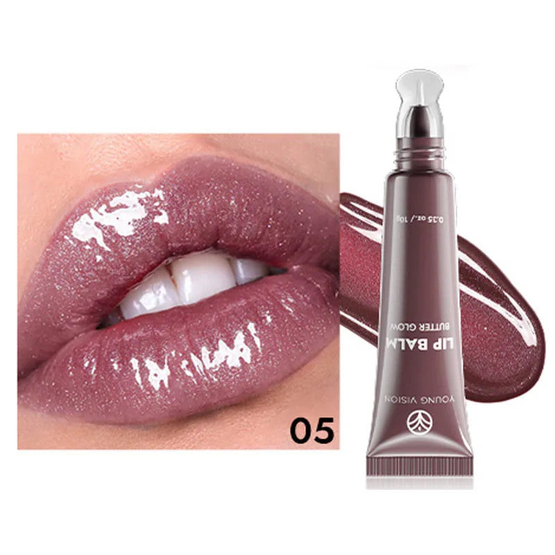 Shimmering Hydrating Lip Gloss Set for Layering & Makeup - 6 Colors