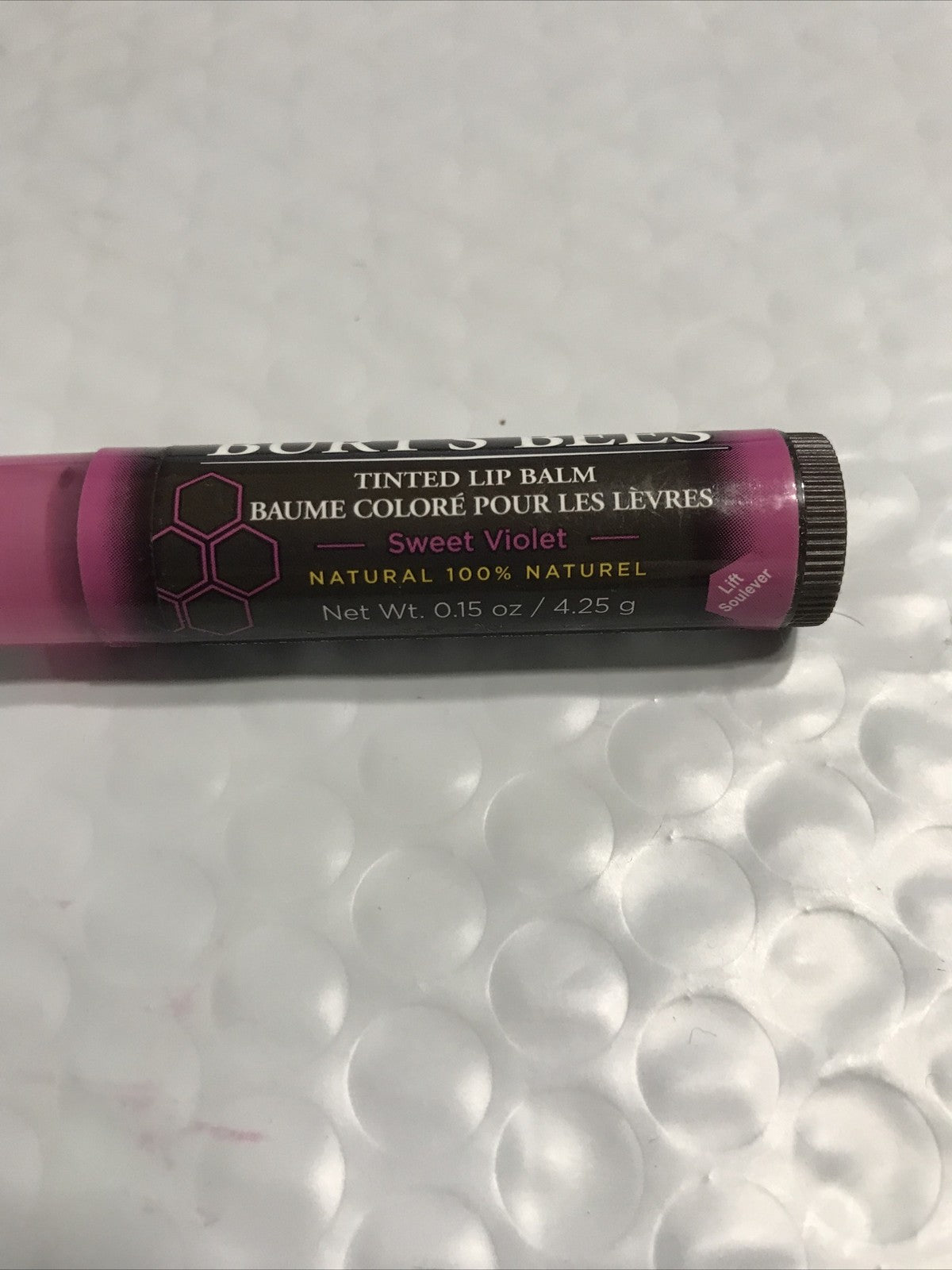 Tinted Lip Balm Sweet Violet - Sealed Burt's Bees Lip Care