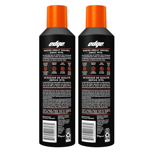 Shaving Gel for Men, 9.5oz - 2 Pack