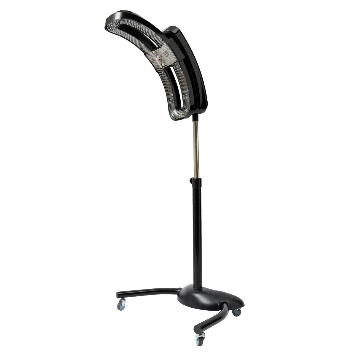 Rotating Hair Color Processor Stand with Adjustable Heating for Salons
