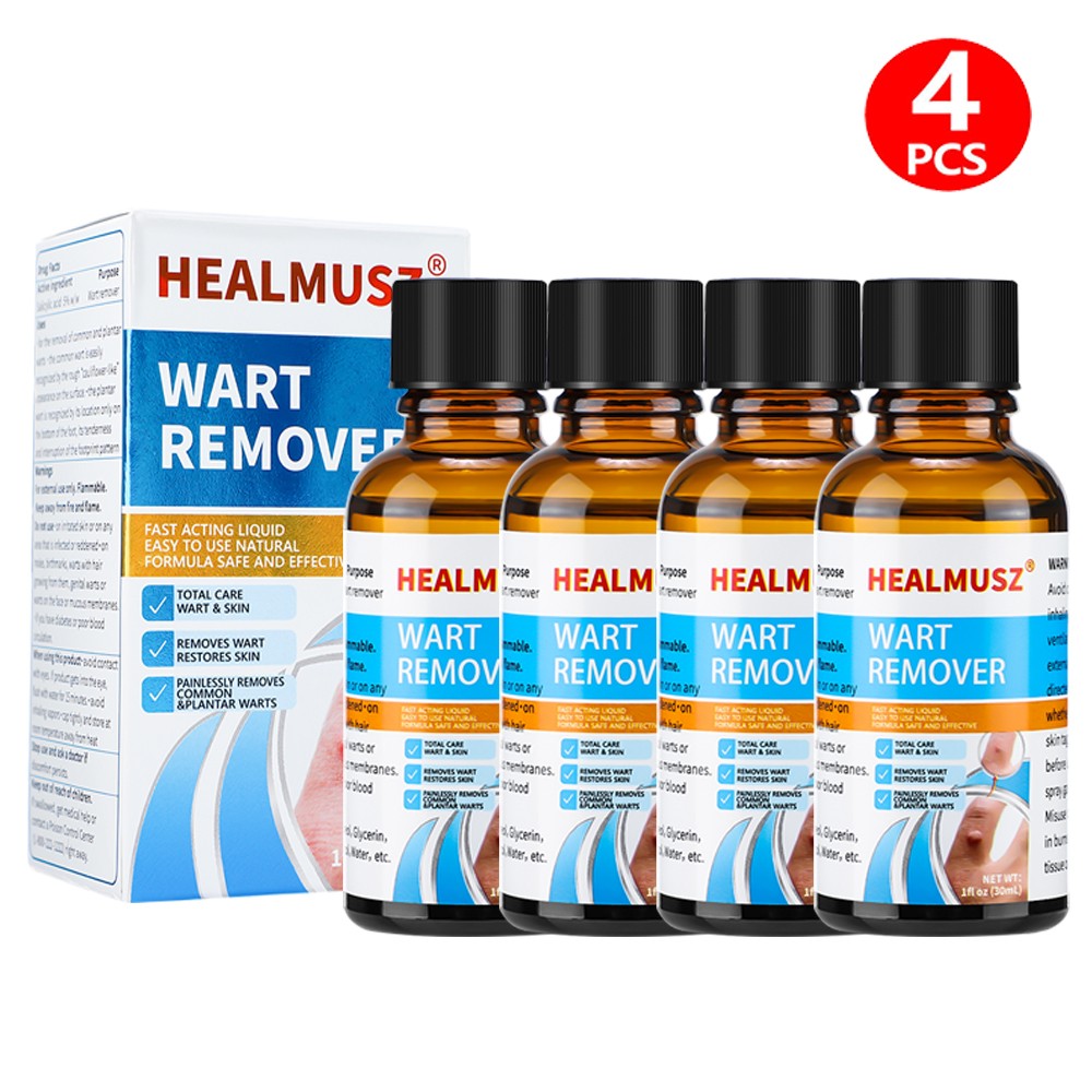 Natural Wart Remover for Face & Skin – Painless & Fast Acting 30ML