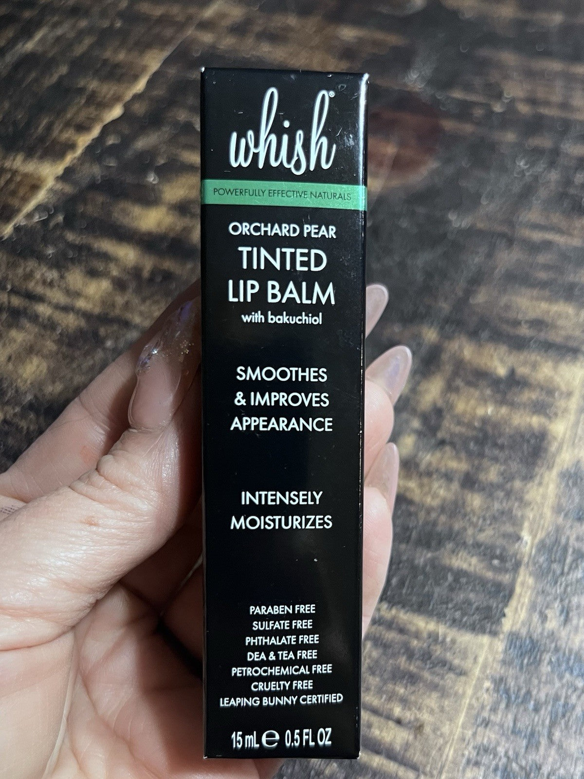 Set of 2 Tinted Lip Balms - Wild Mint & Orchard Pear 0.5 oz