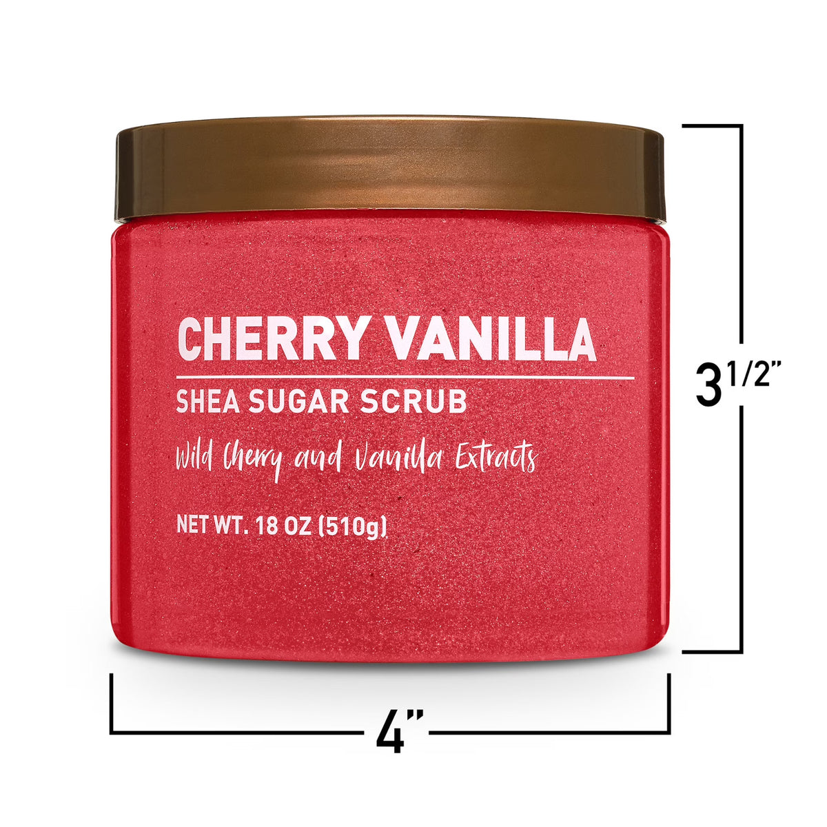 Equate Cherry Vanilla Sugar Body Scrub, 18 oz - FREE SHIPPING