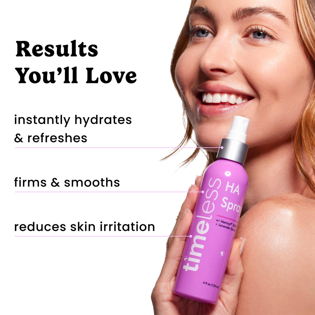 Timeless Skin Care HA Matrixyl 3000 Spray Lavender Women 4 oz
