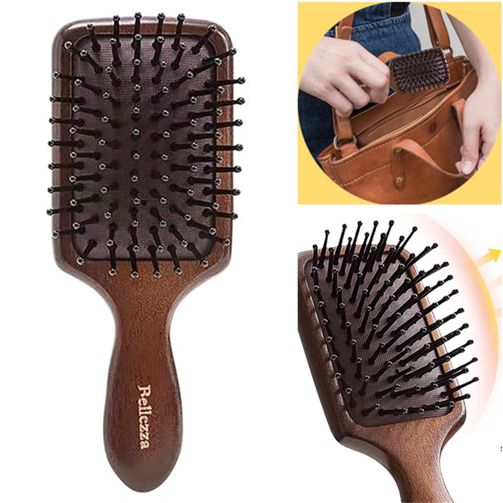 Multifunctional Travel Hairbrush Comb Set - Small Pocket Hair Comb