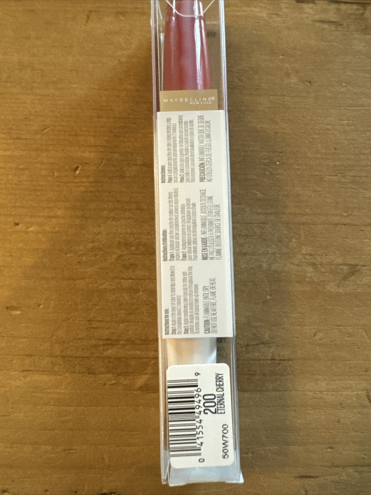 Maybelline Super Stay 24 Color 2-Step Liquid Lipstick - Eternal Cherry