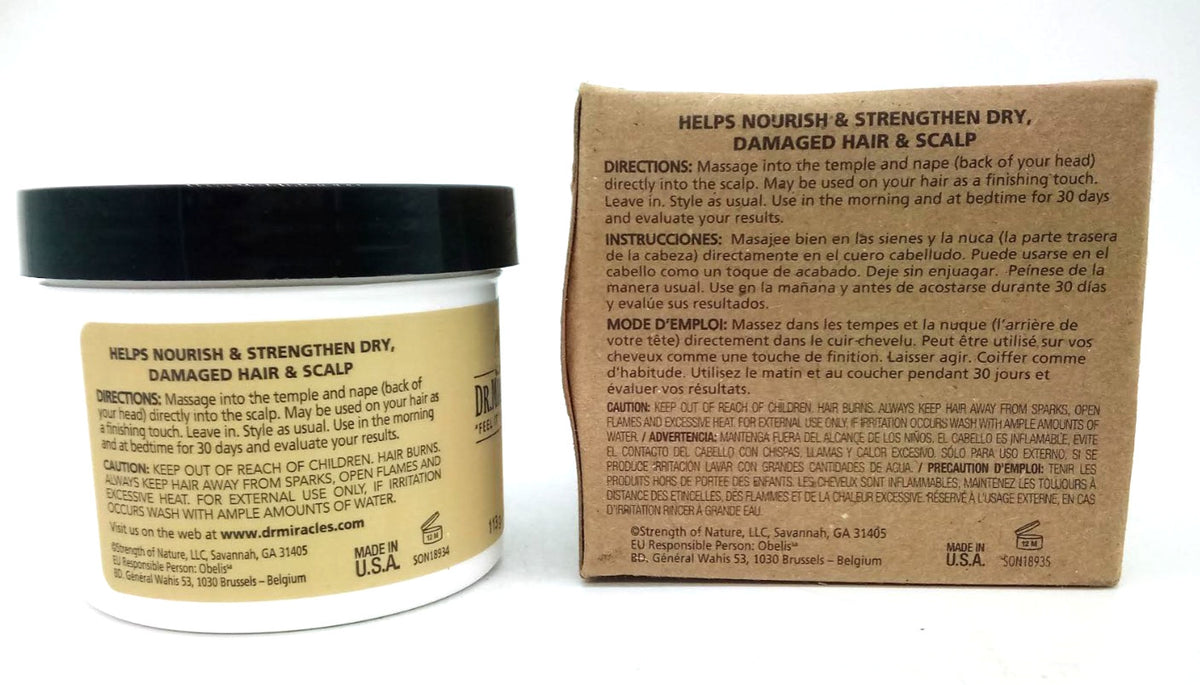 Nape and Temple Soothing Balm - 4oz Natural Hair & Skin Care