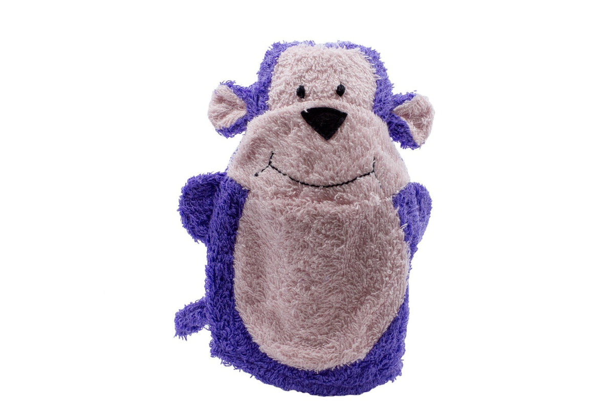 Plantlife's Cute Ramie Animal Mitts: Eco Bath Fun for All Ages