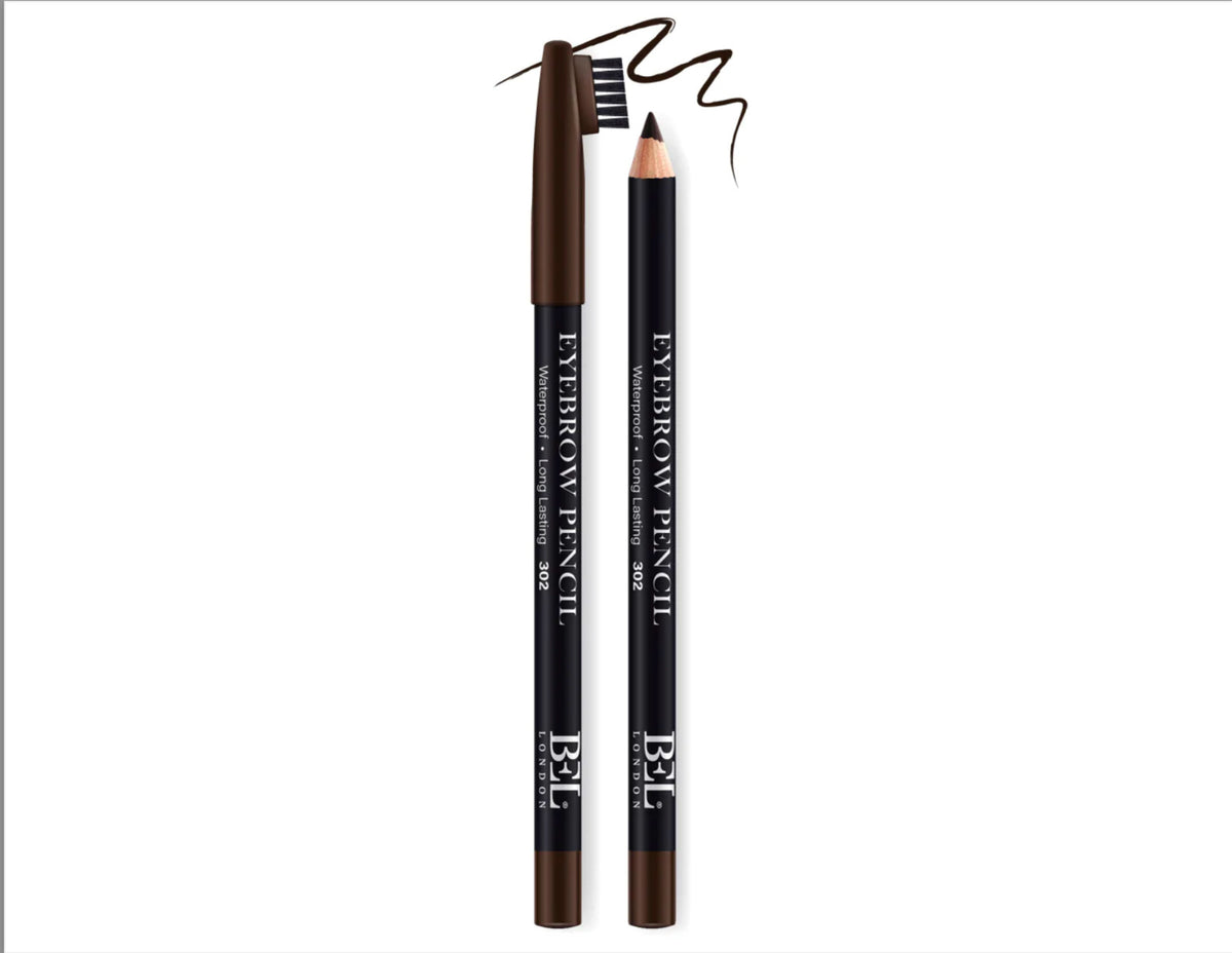 Waterproof Eyebrow Pencil with Brush - Long-Lasting, Smudge-Proof Makeup