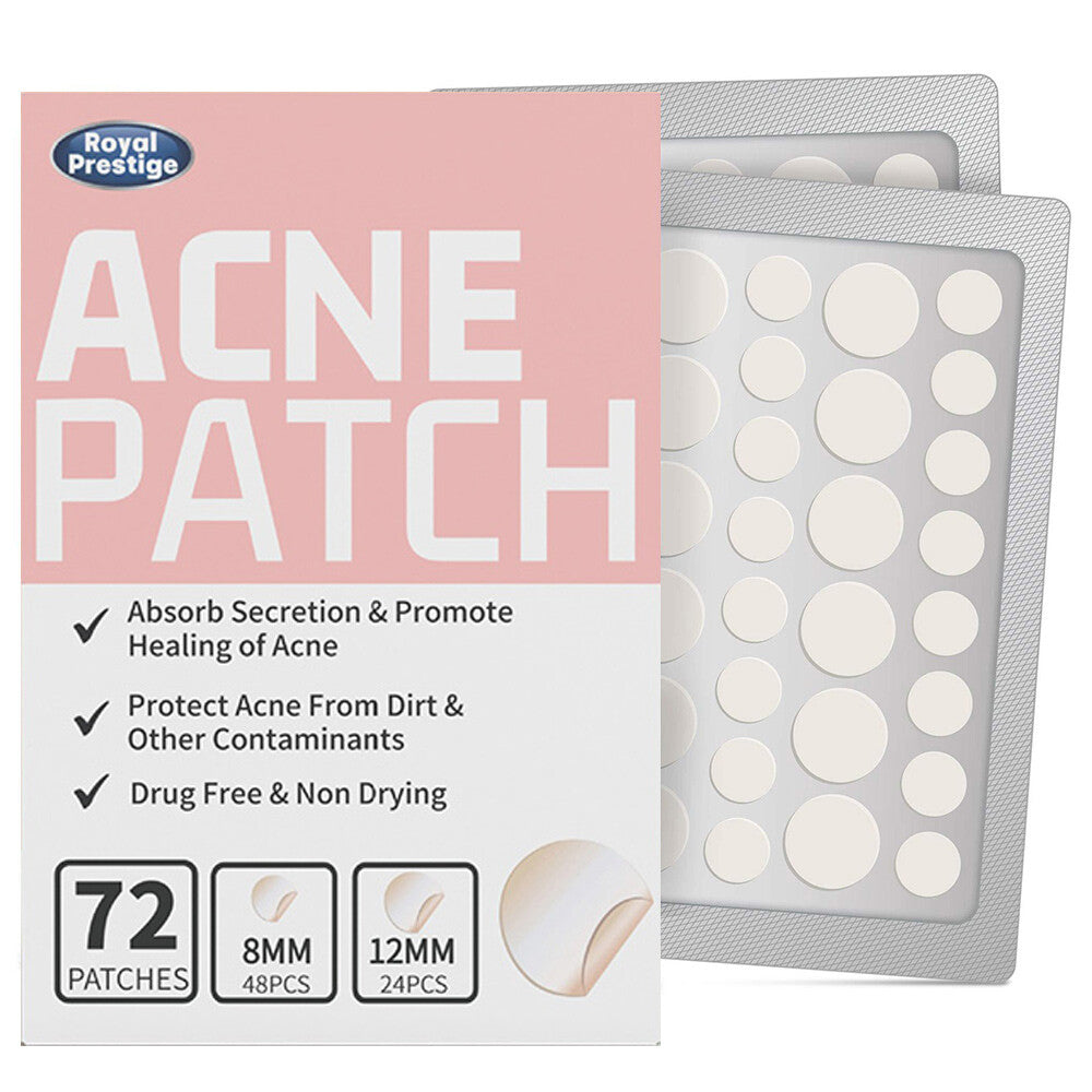 Hydrocolloid Acne Pimple Patches - Spot Treatment for Face & Scar Repair