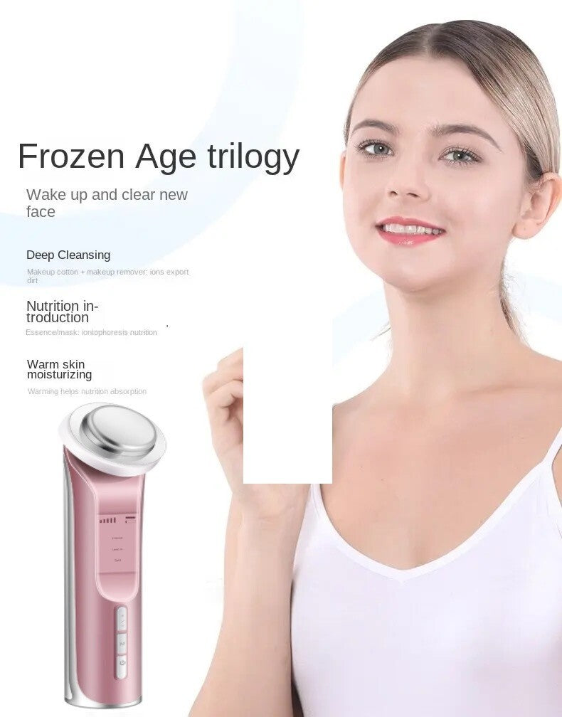 Ultrasonic Facial Cleansing & Massage Device for Women