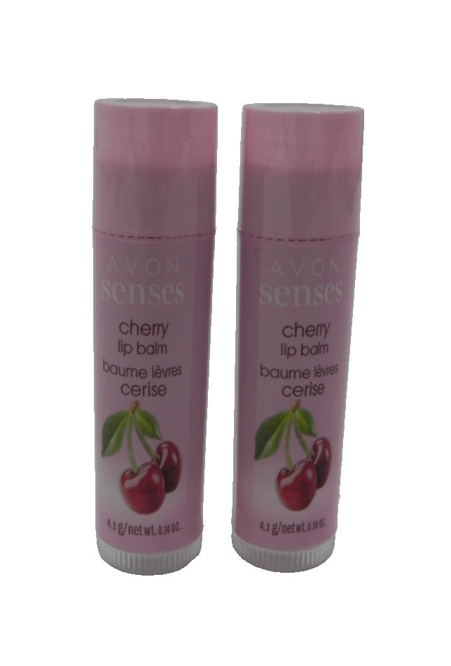 Lip Balm Set - Cherry Flavor, 2 Pack, Sealed, 0.15 oz Each