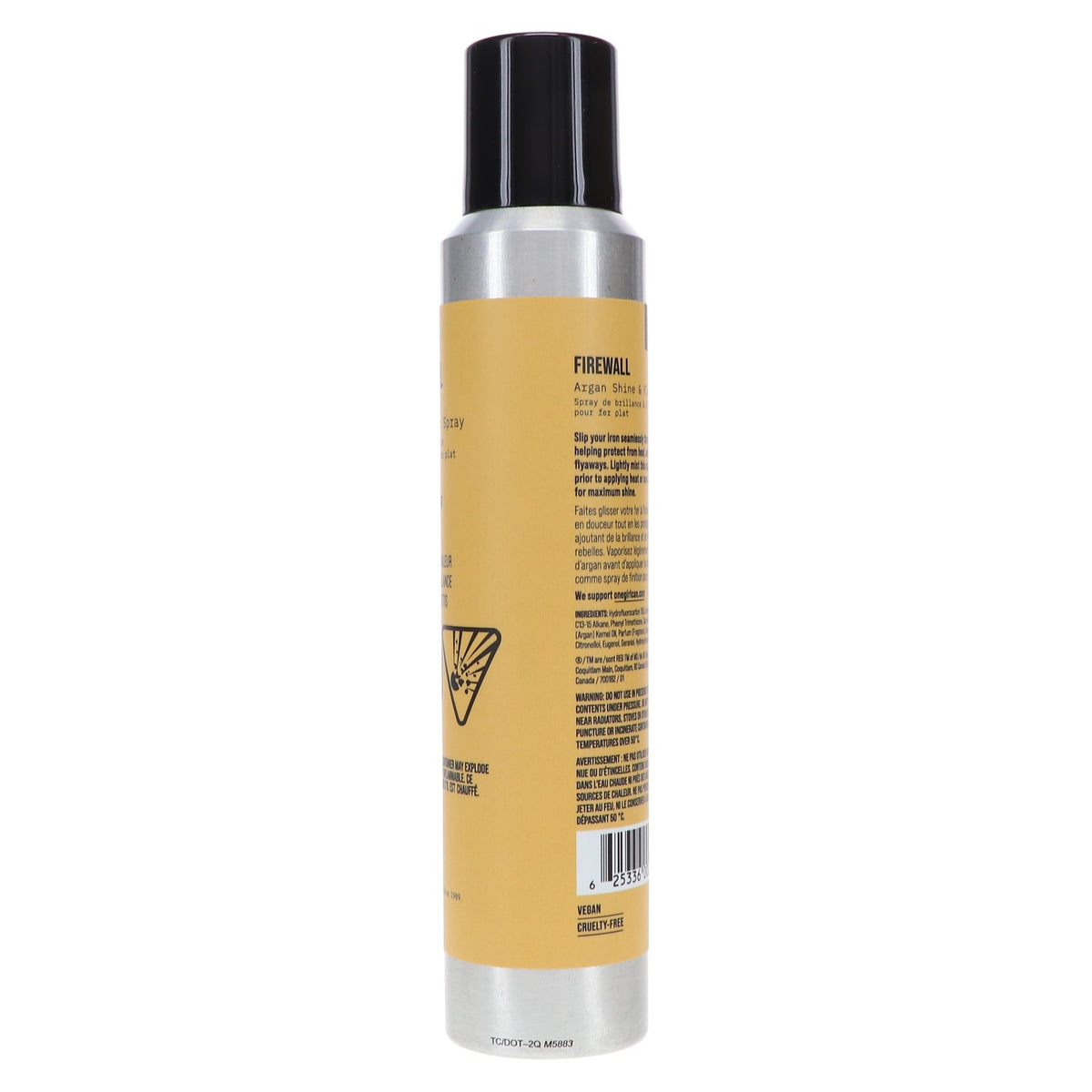 Argan Shine & Flat Iron Hair Spray - Heat Protectant & Moisturizer 5 oz