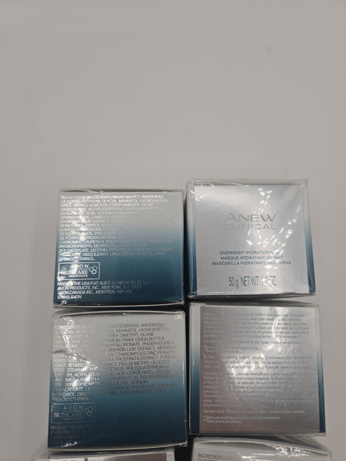 6 Pack Hydrating Overnight Face Masks - Skin Care Moisturizing Treatment