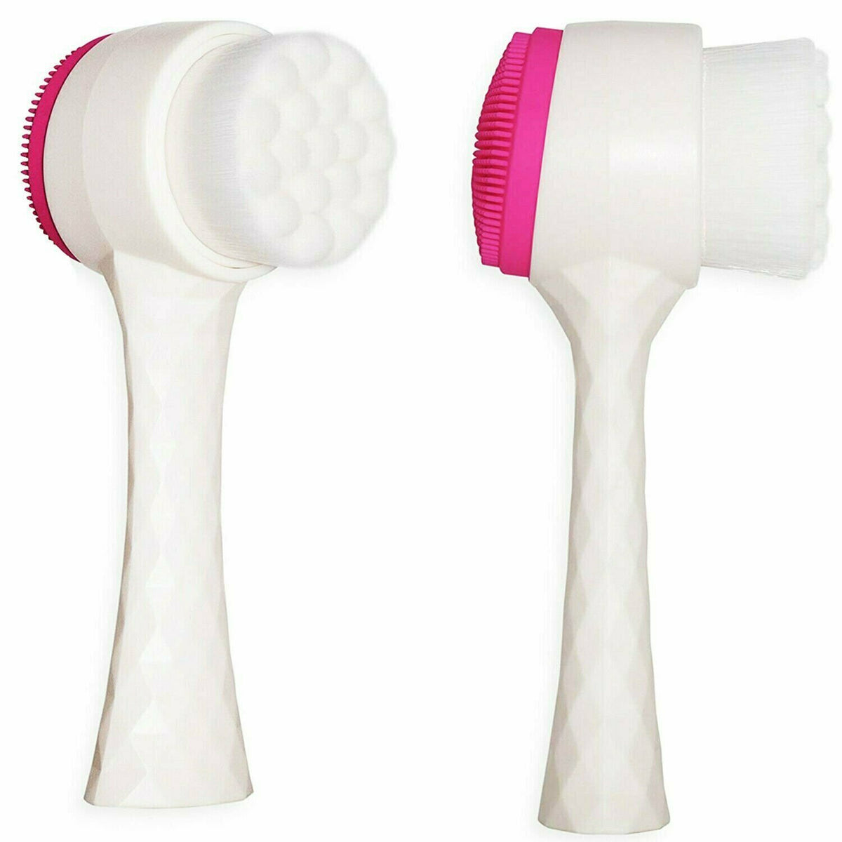 2-in-1 Facial Cleansing and Exfoliating Brush for Skin Refreshing