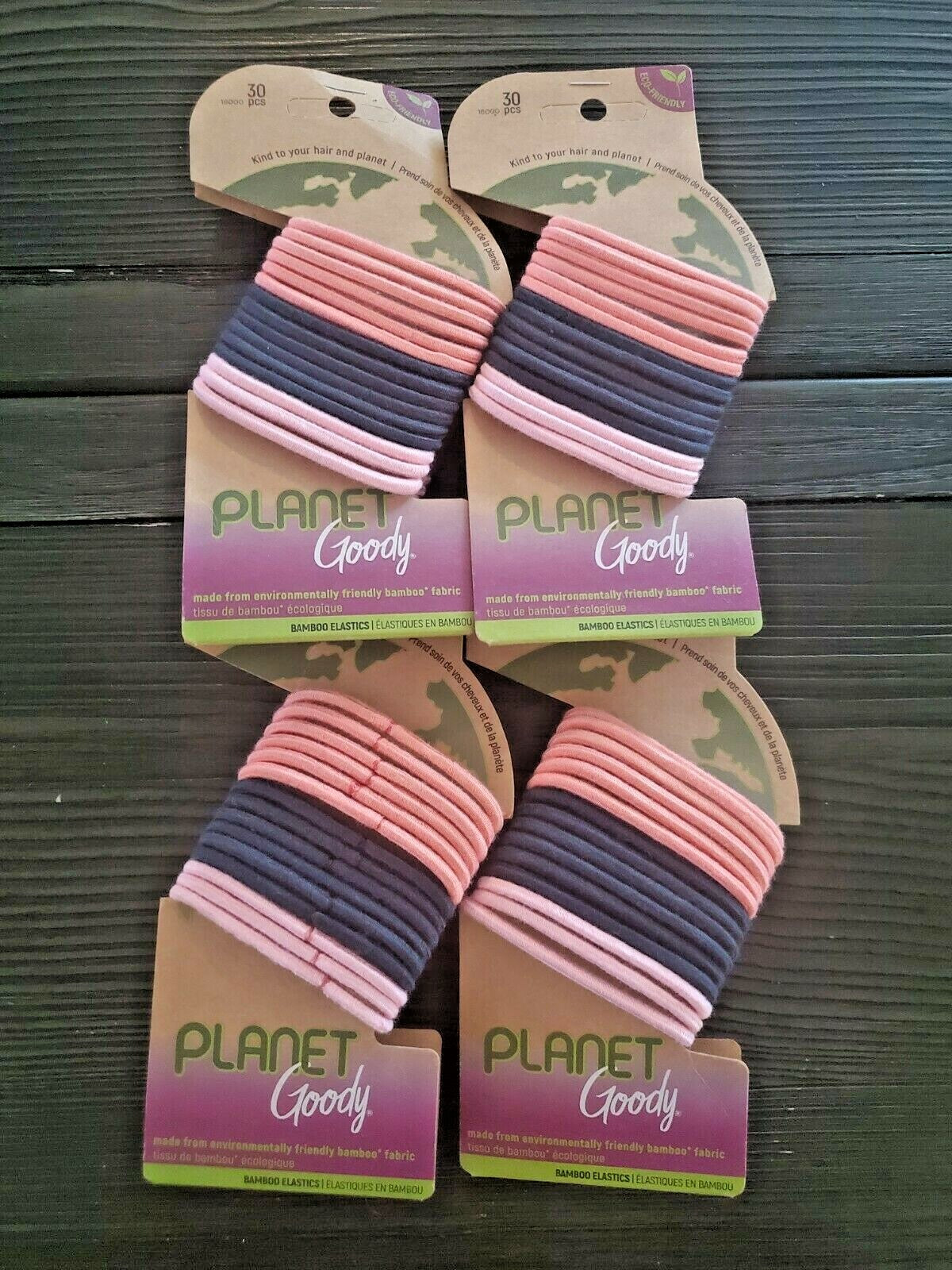 4 Pack Goody Hair Elastics - 30ct