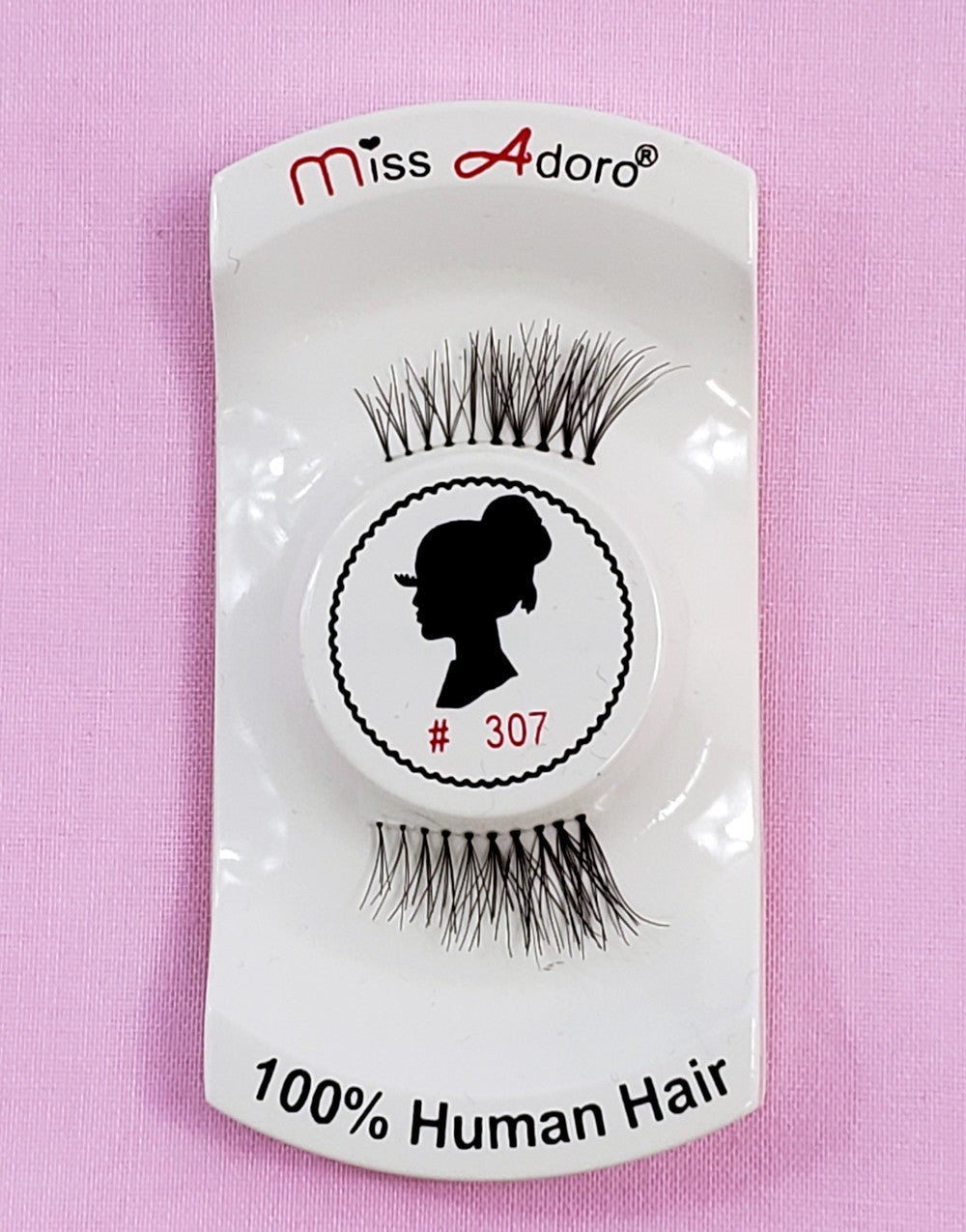 12 Pack Human Hair Half Eyelashes Style #307 Natural Touch Lightweight & Handmade