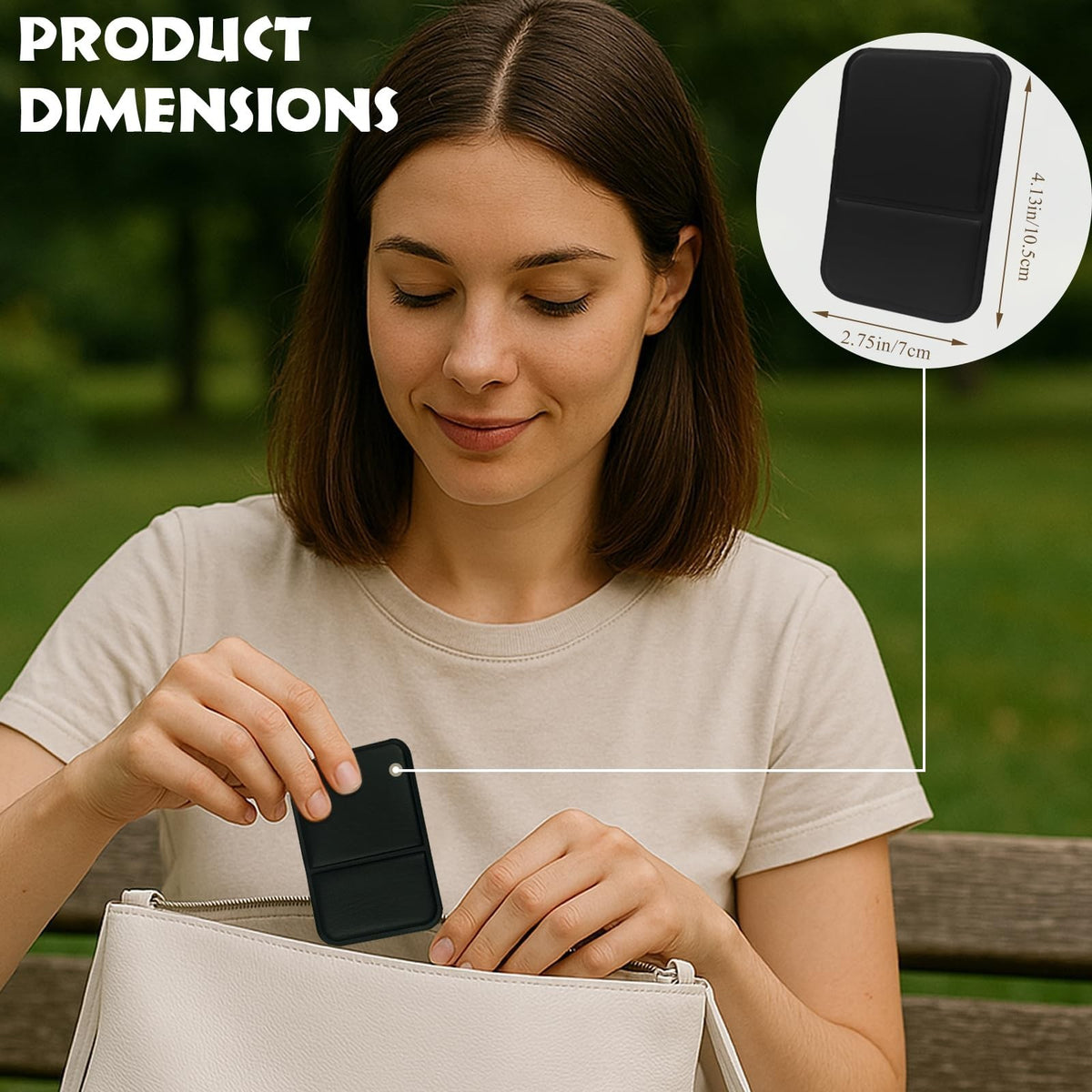 Ultralight Folding Travel Hand Mirror - Compact Makeup & Grooming Mirror
