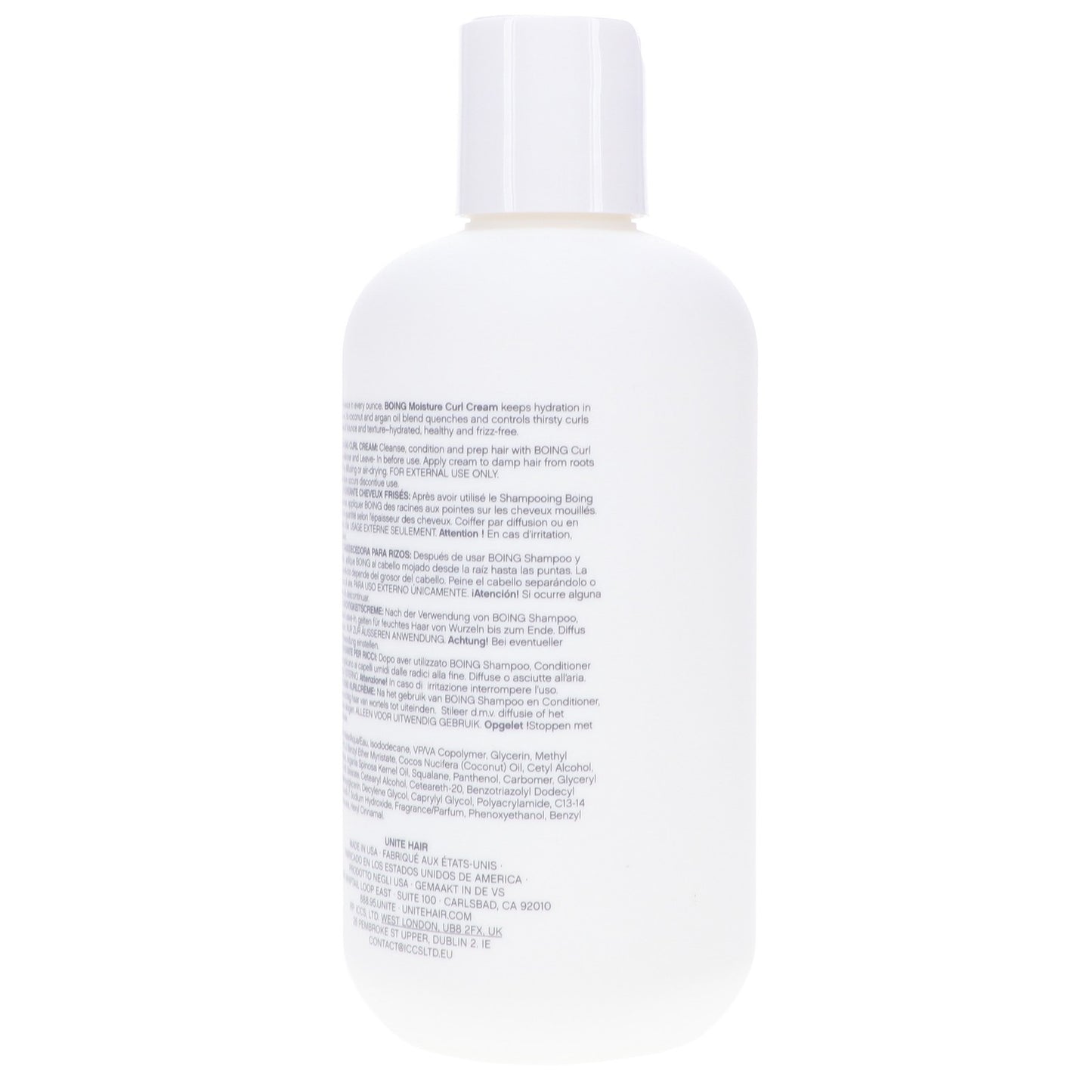 Moisturizing Curl Cream for Bouncy Hair - 8 oz