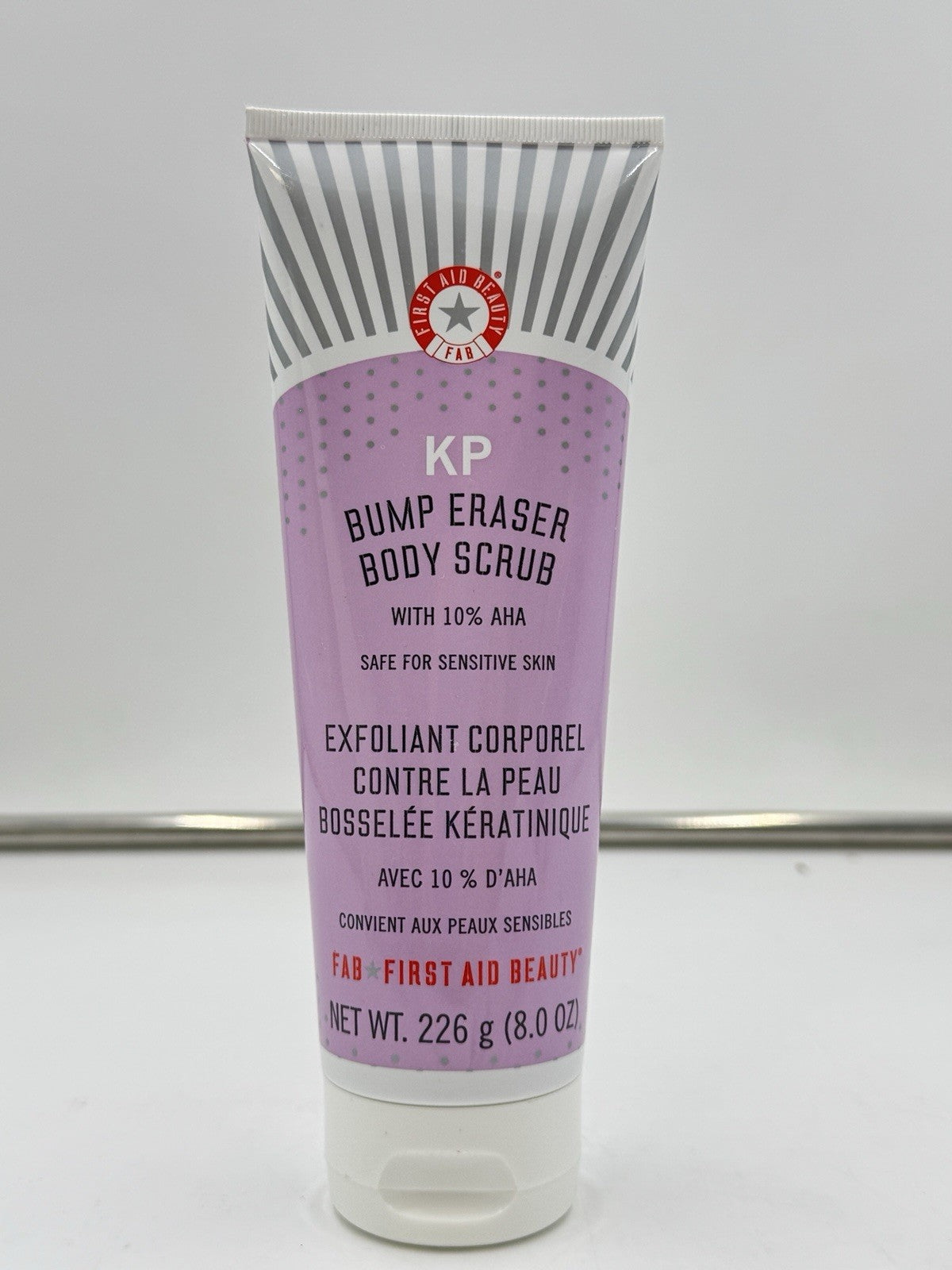 First Aid Beauty KP Bump Eraser Body Scrub With 10% AHA Sensitive