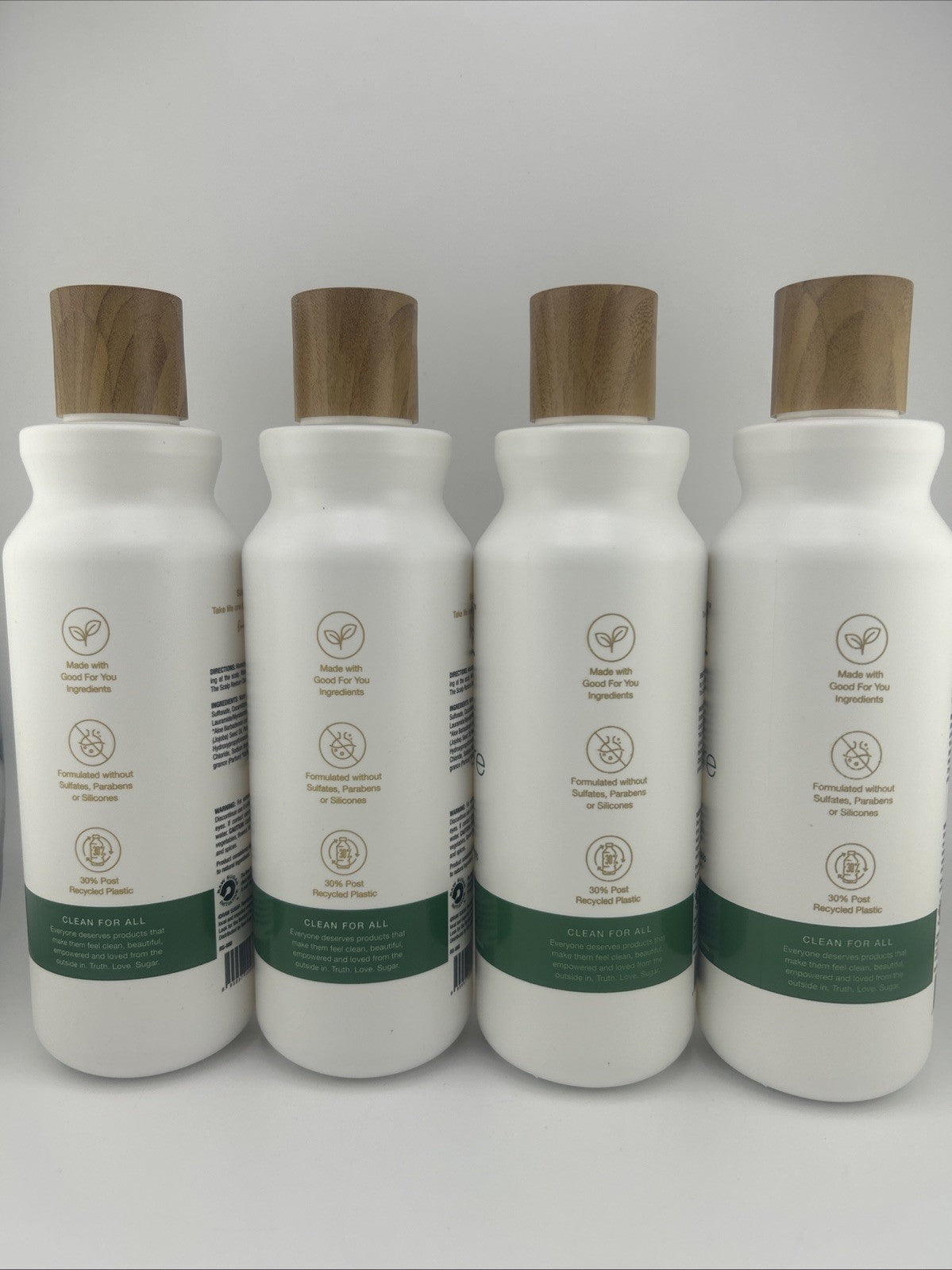 Raw Sugar Scalp Restore Shampoo with Jojoba Aloe Niacinamide 18oz - Pack of 4