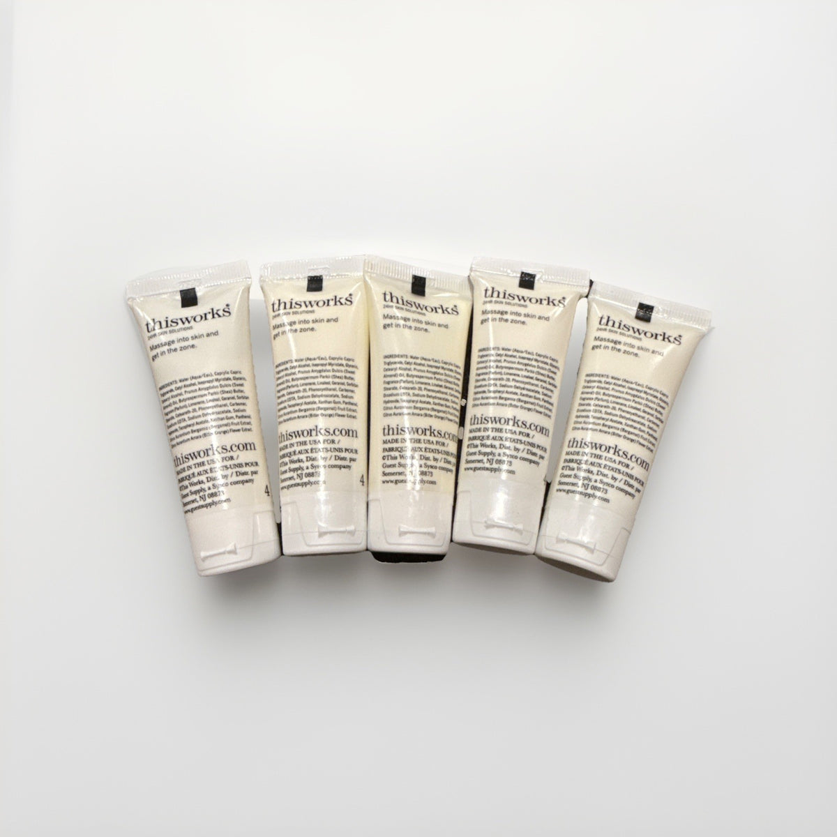 In The Zone Body Lotion Travel Size - 5-Tube Set, Eucalyptus