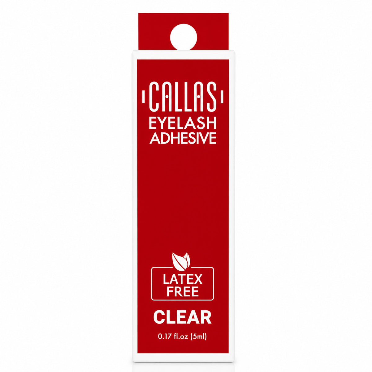 Latex-Free Clear Eyelash Adhesive - Waterproof False Lash Glue