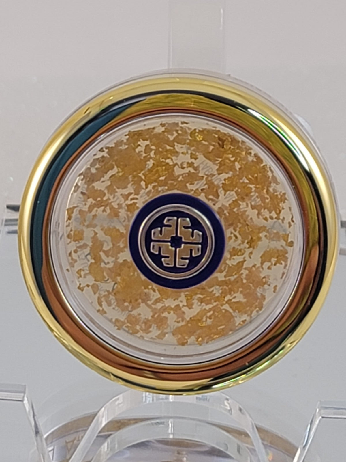 Lip Balm with 23K Gold Flakes & Japanese Camellia Oil - Hydrating & Nourishing 0.21 oz