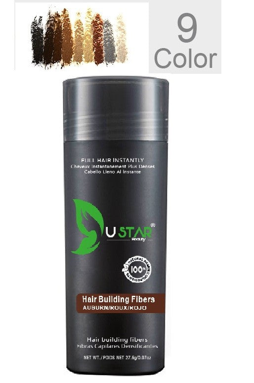 Hair Loss Concealer Auburn Ustar Fibers 0.97oz FREE SHIPPING