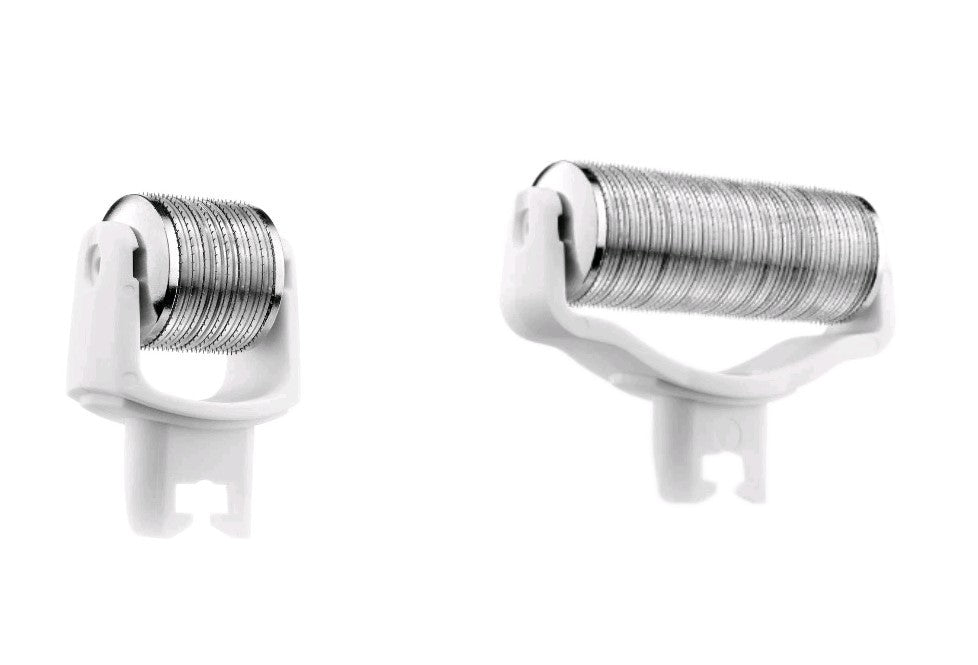 Microtip Attachment Heads for Face and Body - 2 Pack White