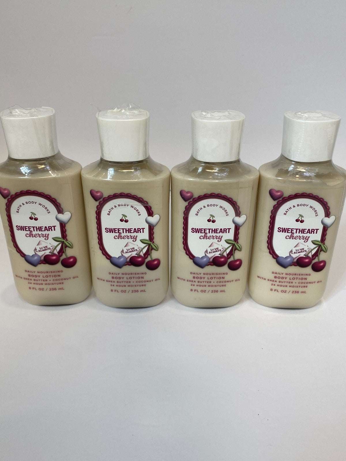 Sweetheart Cherry Body Lotion 8 oz - Set of 4