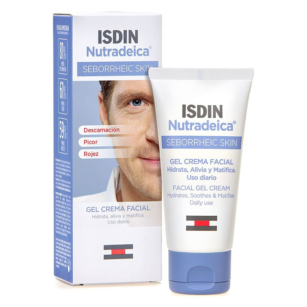 Seborrheic Skin Facial Gel-Cream for Daily Moisturizing & Mattifying - 50ml