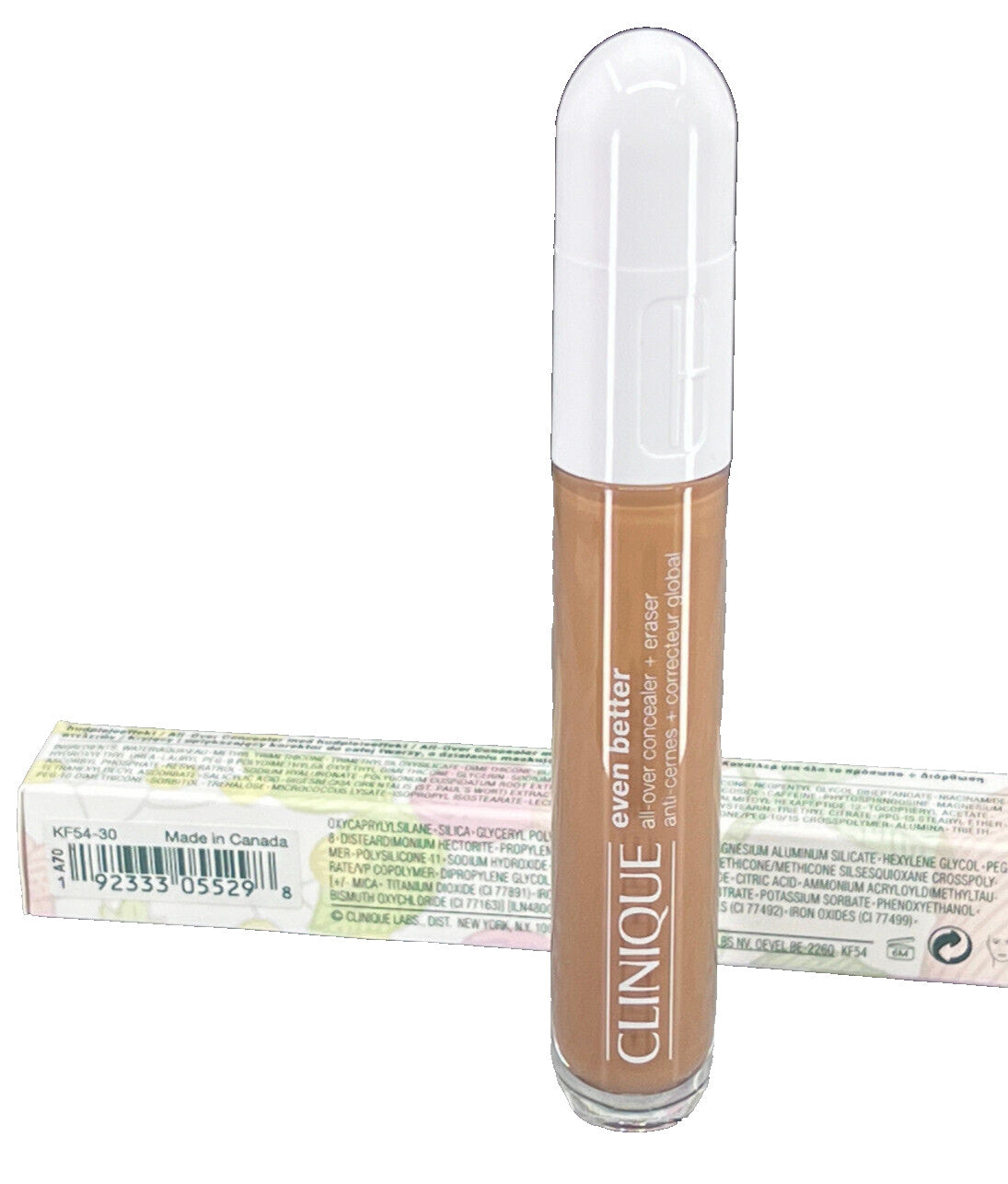 Clinique All Over Concealer + Eraser WN 104 Toffee 0.2 oz - Flawless Coverage