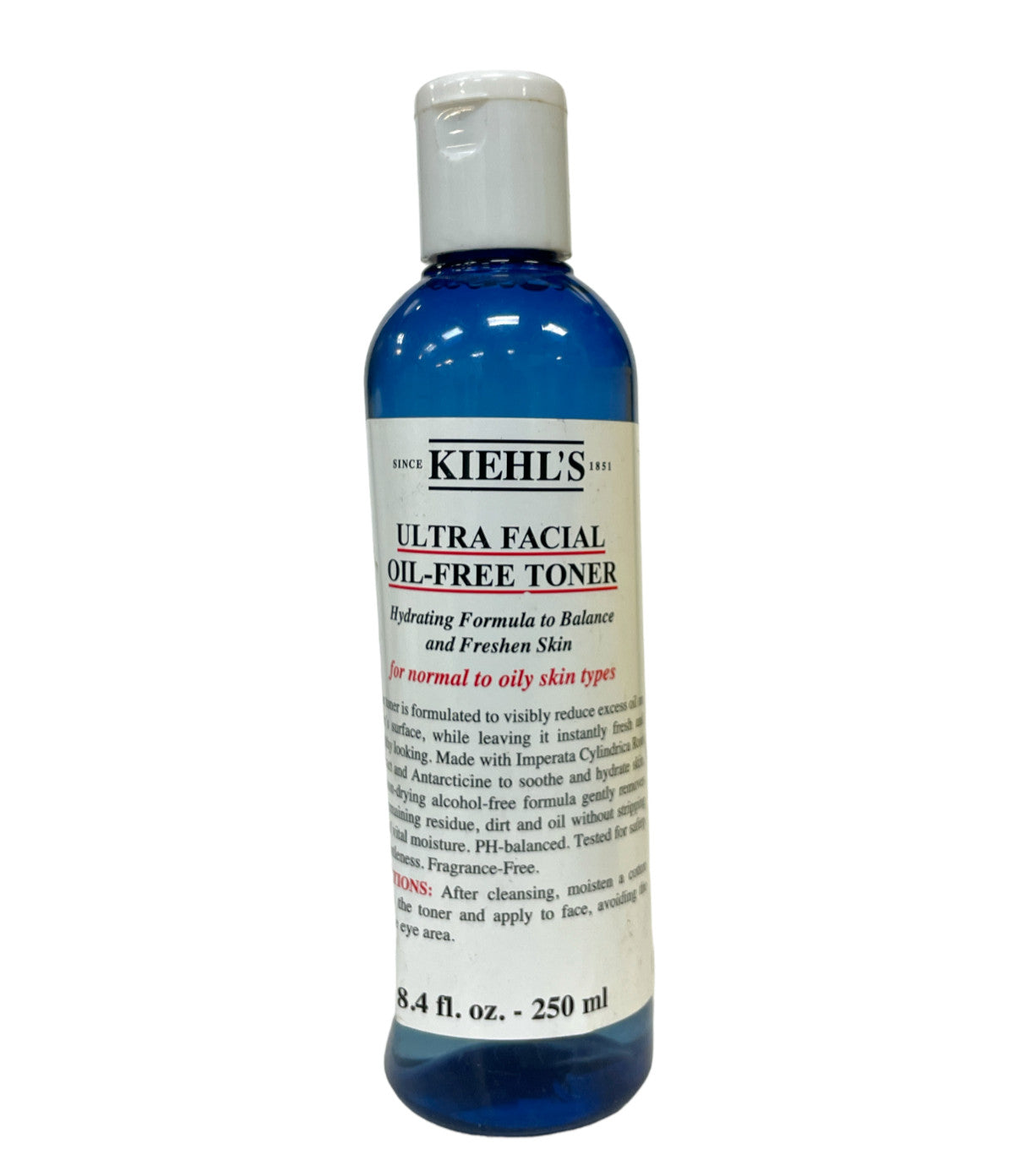 Kiehl's Ultra Facial Oil-Free Toner - Hydrating & Pore-Refining, 8.4oz