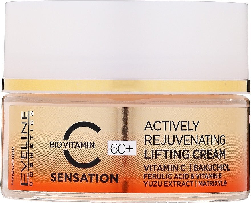 Anti-Aging Face Cream for 60+ - Rejuvenating, Lifting & Wrinkle Reduction
