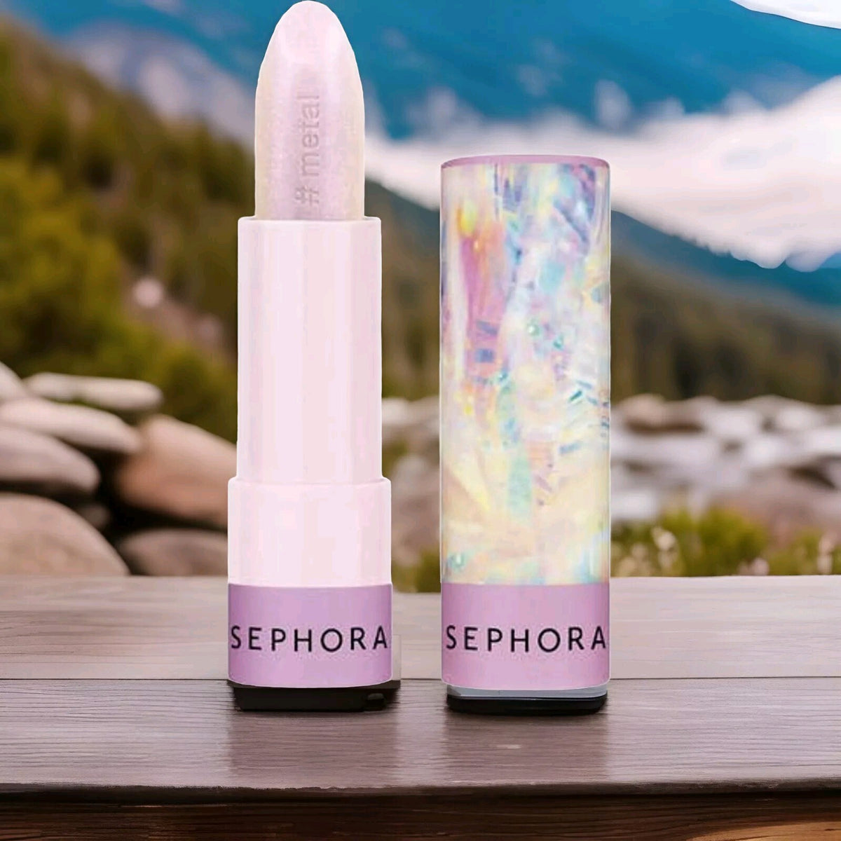 Metallic Iridescent Lipstick #69 Werk It Lipstories - Sephora Collection