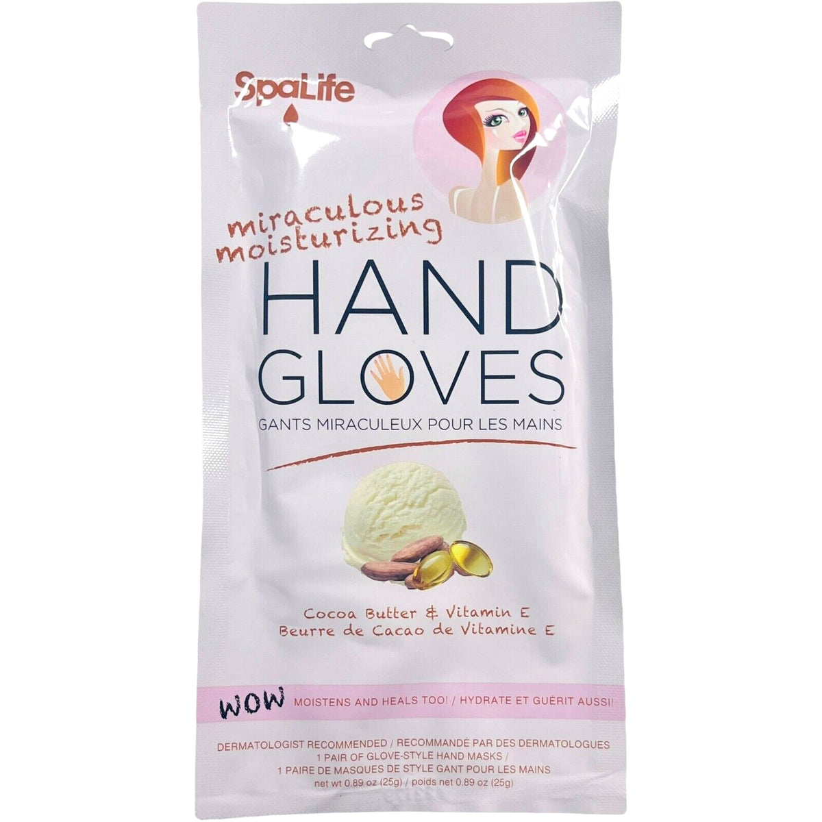 SpaLife Face Wraps & Hand Gloves Set - 5 Pieces