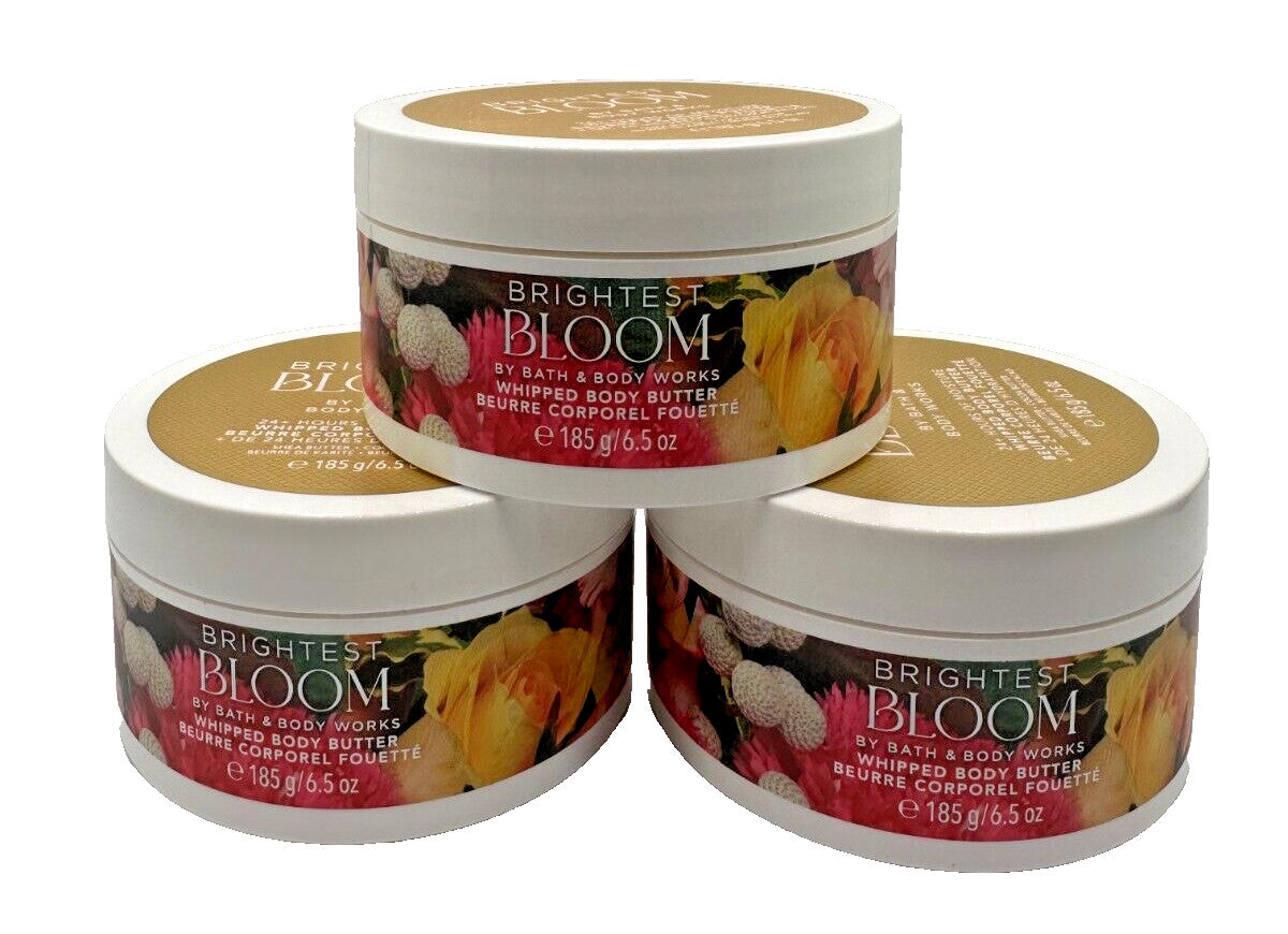 Brightest Bloom Whipped Body Butter 6.5 oz - Set of 3
