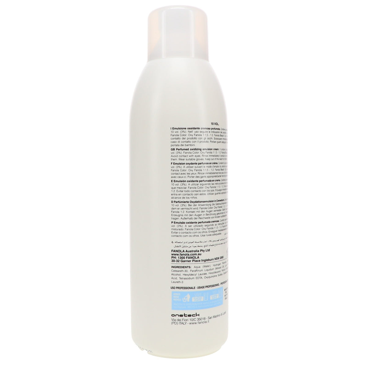 Hydrogen Peroxide 3% 10 Vol. Hair Color Developer - 33.8 oz