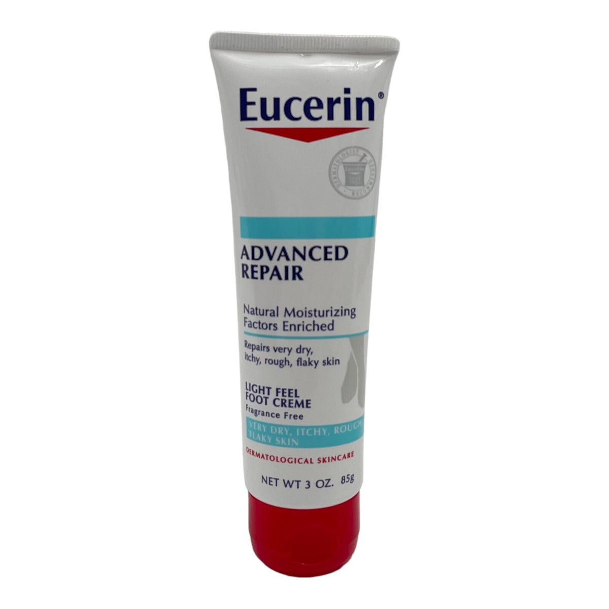 Eucerin Advanced Repair Hand & Foot Cream Set Fragrance-Free 2.7 oz & 3 oz