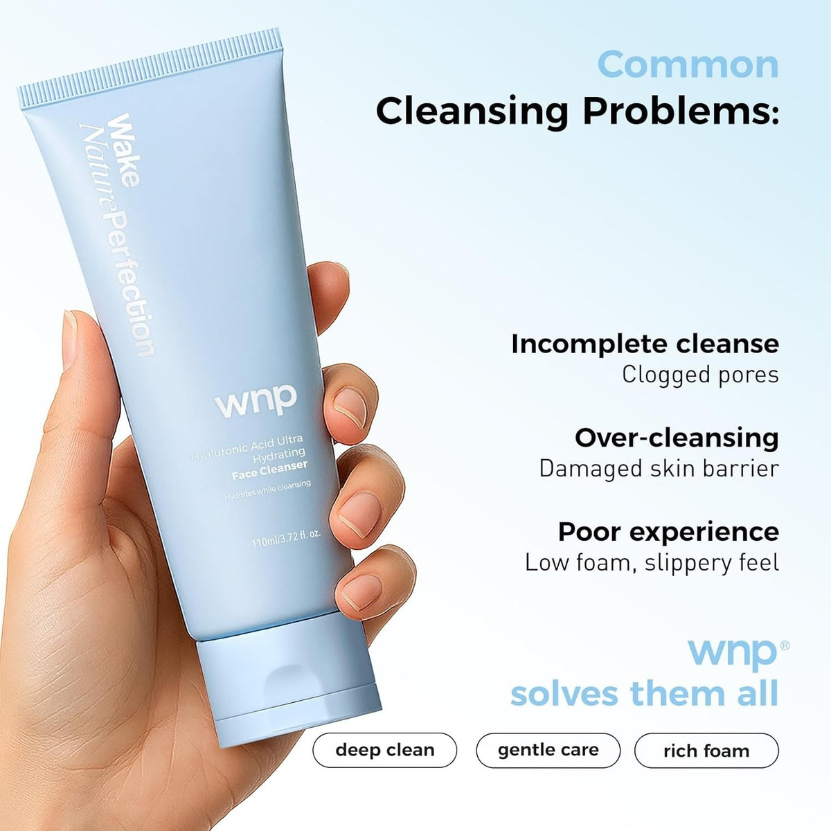 Double Cleanser Duo for Facial Cleansing - Gentle, Hydrating Face Wash Set